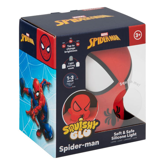 Spider-Man Squishy Glo Silikon-Leuchte 15 cm - Smalltinytoystore