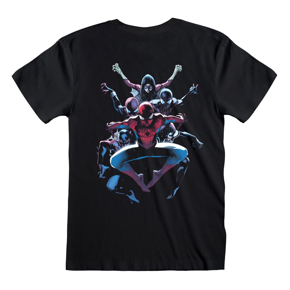 Spider-Man T-Shirt Spiderverse Back Größe S - Smalltinytoystore