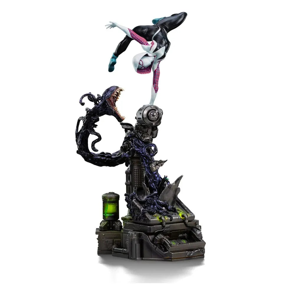 Spider-Man vs Villains Art Scale Statue 1/10 Ghost Spider Diorama 34 cm - Smalltinytoystore