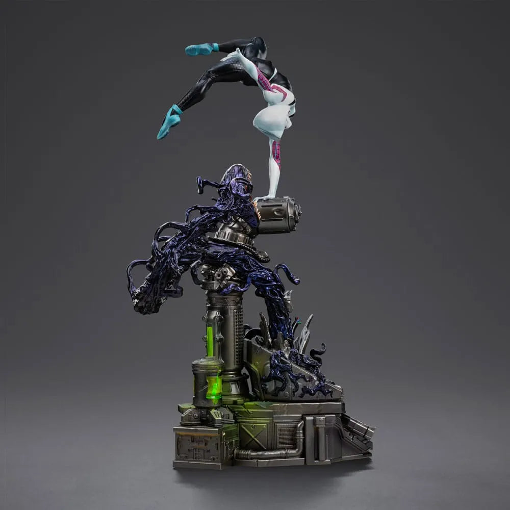 Spider-Man vs Villains Art Scale Statue 1/10 Ghost Spider Diorama 34 cm - Smalltinytoystore