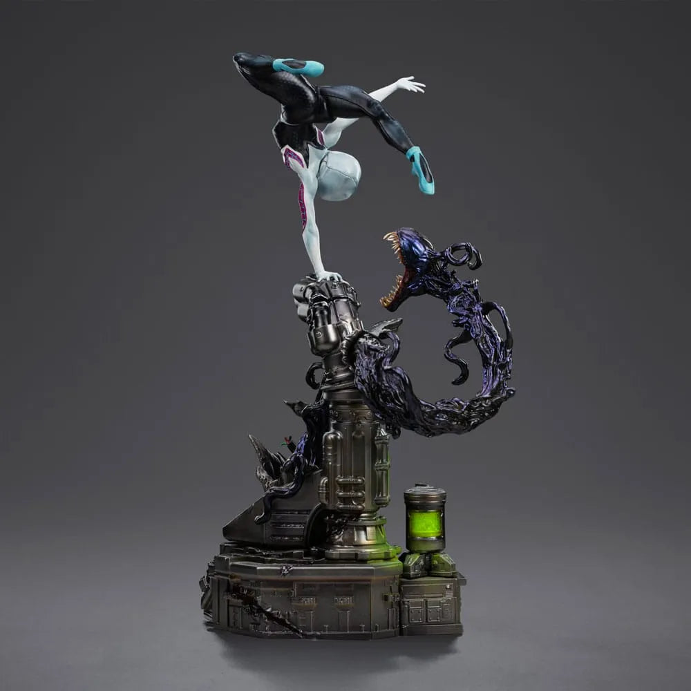 Spider-Man vs Villains Art Scale Statue 1/10 Ghost Spider Diorama 34 cm - Smalltinytoystore
