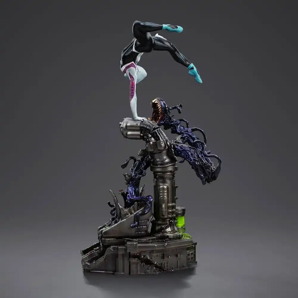Spider-Man vs Villains Art Scale Statue 1/10 Ghost Spider Diorama 34 cm - Smalltinytoystore
