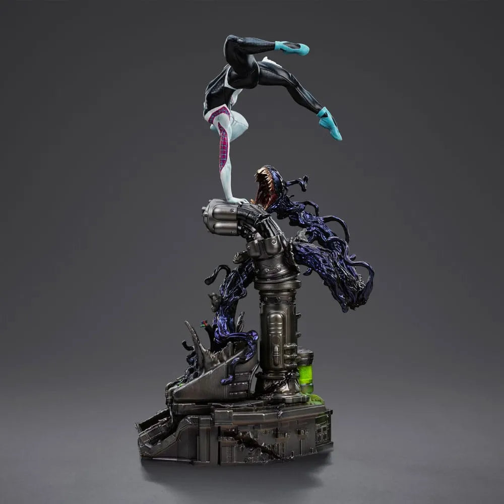 Spider-Man vs Villains Art Scale Statue 1/10 Ghost Spider Diorama 34 cm - Smalltinytoystore
