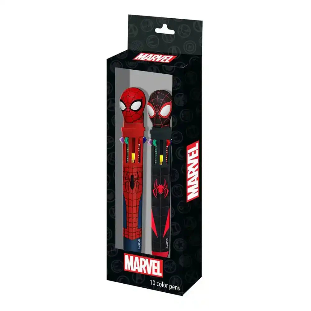 Spider-Man Zehnfarbkugelschreiber 2-er Pack