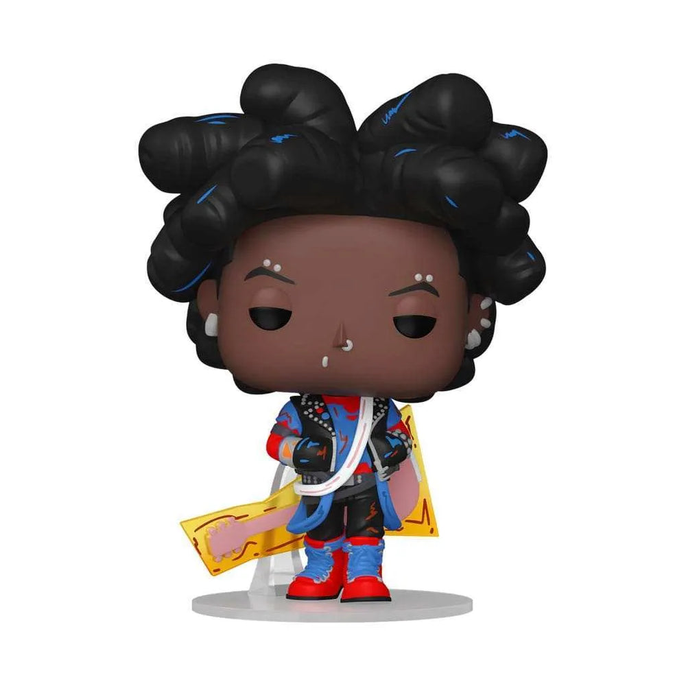 Spiderman Across the Spider-Verse POP! Vinyl Figur Spider-Punk(UN) 9 cm - Smalltinytoystore