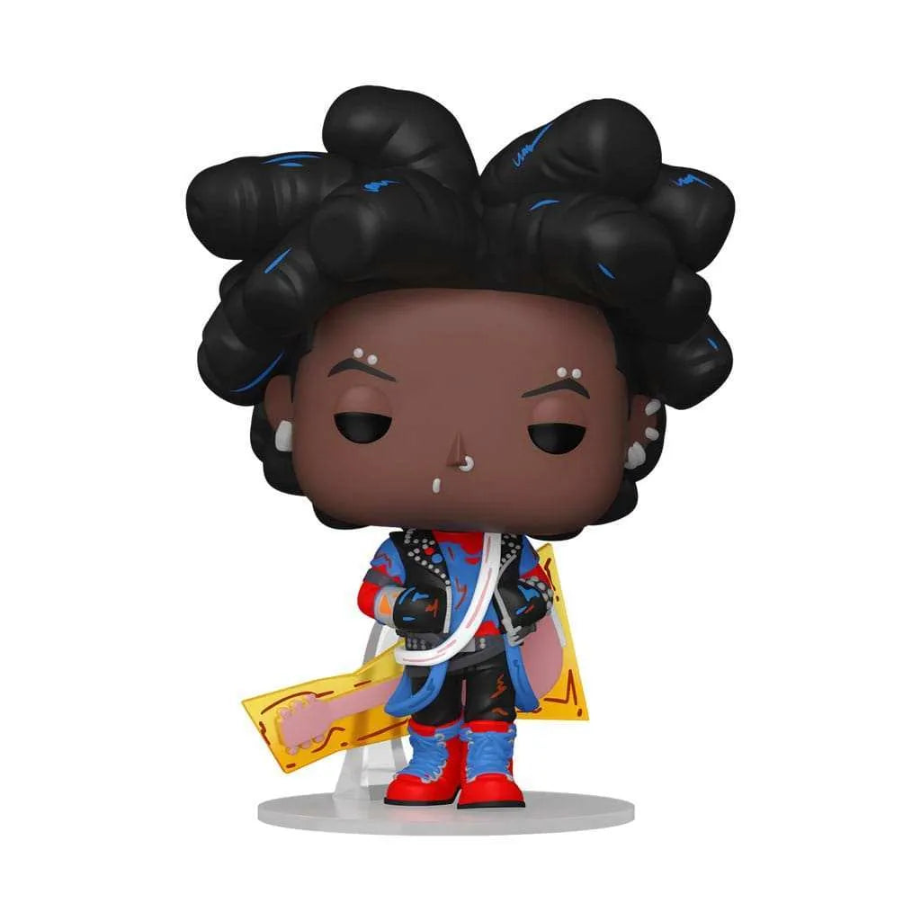 Spiderman Across the Spider-Verse POP! Vinyl Figur Spider-Punk(UN) 9 cm - Smalltinytoystore