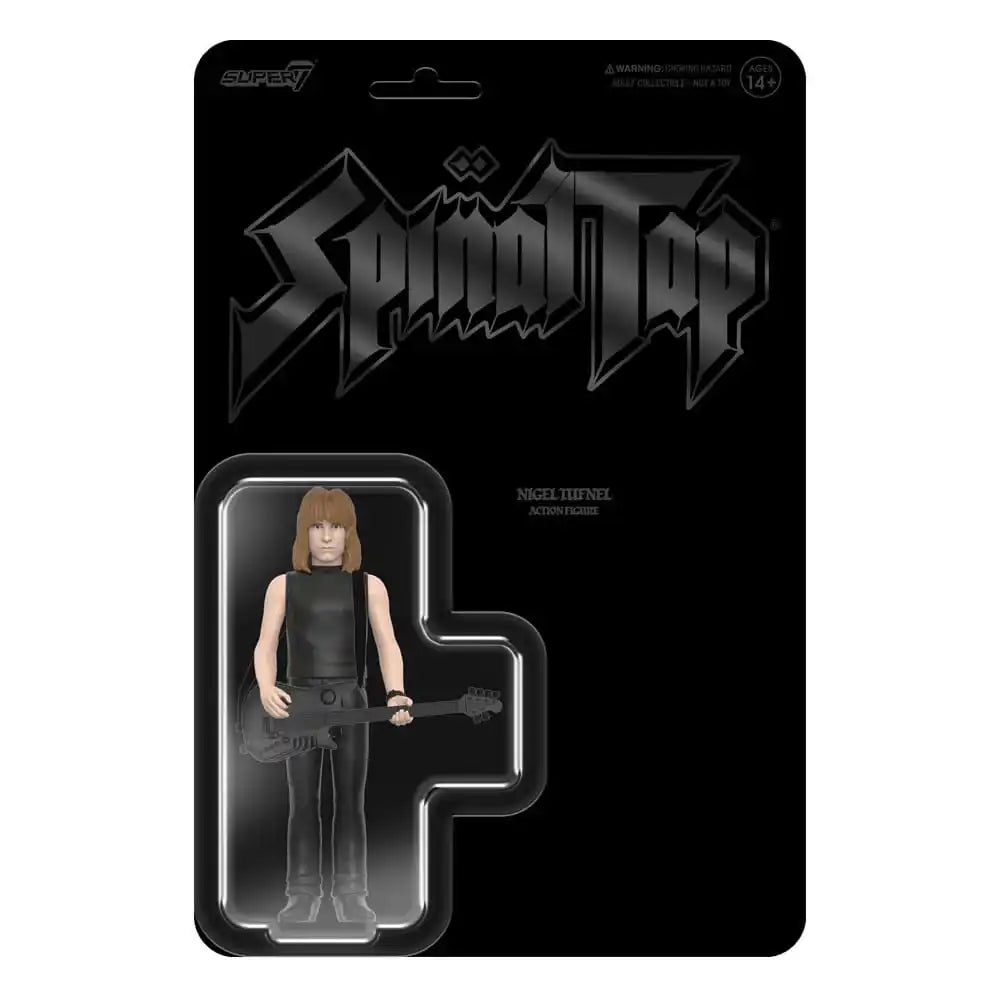 Spinal Tap ReAction Actionfigur Wave 02 Nigel Tufnel (None More Black) 10 cm - Smalltinytoystore