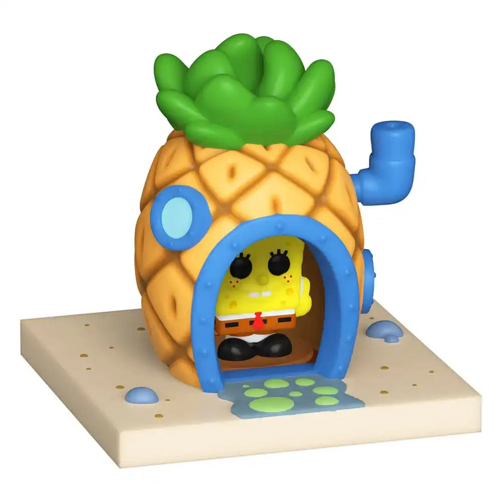 Spongebob Bitty POP! Town Vinyl Figur Spongebob at Home - Smalltinytoystore