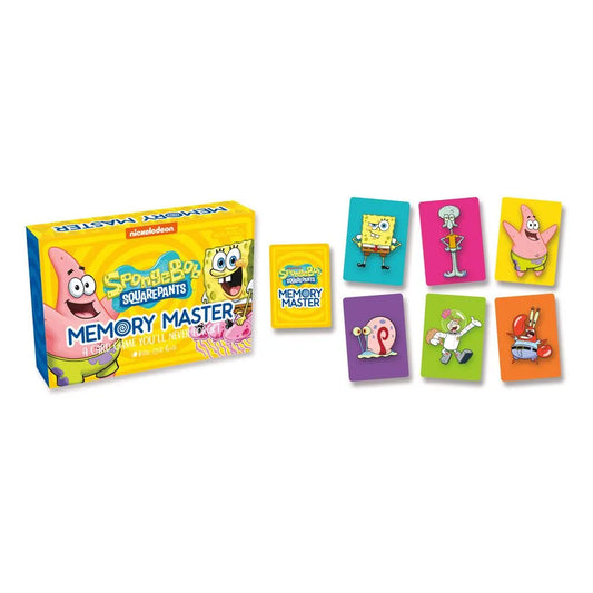 SpongeBob Kartenspiel Memory Master *Englische Version* - Smalltinytoystore