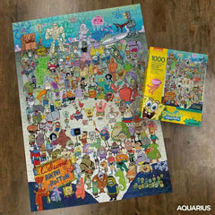 SpongeBob Puzzle Cast (1000 Teile) - Smalltinytoystore