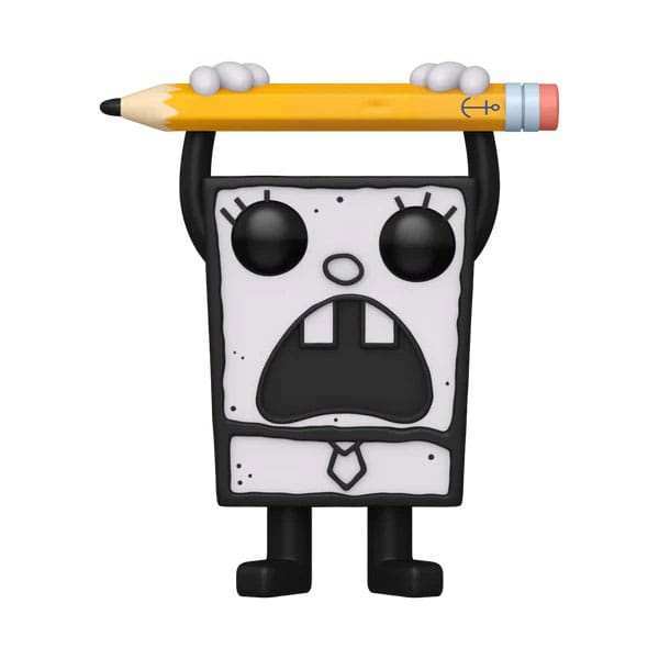 SpongeBob Schwammkopf 25th Anniversary POP! Vinyl Figur Doodlebob 9 cm - Smalltinytoystore