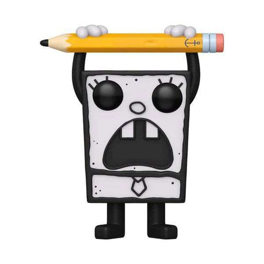 SpongeBob Schwammkopf 25th Anniversary POP! Vinyl Figur Doodlebob 9 cm - Smalltinytoystore