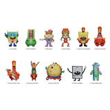 SpongeBob Schwammkopf 3D PVC-Taschenanhänger Series 6 Display (24) - Smalltinytoystore
