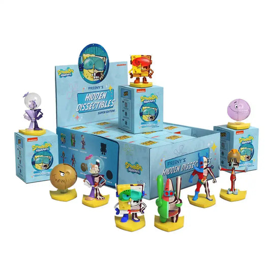 Spongebob Schwammkopf Blind Box Hidden Dissectibles Series 04 (Super ed.) Display (12) - Smalltinytoystore