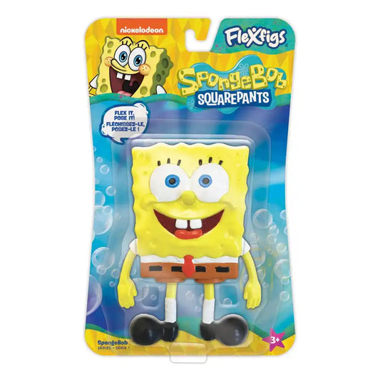 SpongeBob Schwammkopf FleXfigs Biegefigur SpongeBob - Smalltinytoystore