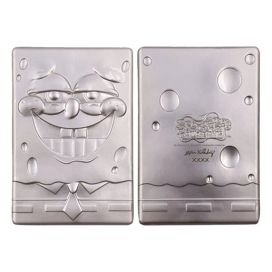 SpongeBob Schwammkopf Metallbarren 25th Anniversary Limited Edition - Smalltinytoystore