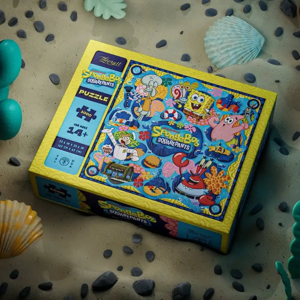 SpongeBob Schwammkopf Multi-Dimensionales Puzzle (1000 Teile)