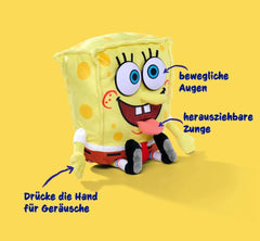 SpongeBob Schwammkopf Plüschfigur mit Sound SpongeBob 30 cm - Smalltinytoystore