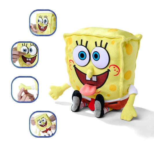 SpongeBob Schwammkopf Plüschfigur mit Sound SpongeBob 30 cm - Smalltinytoystore