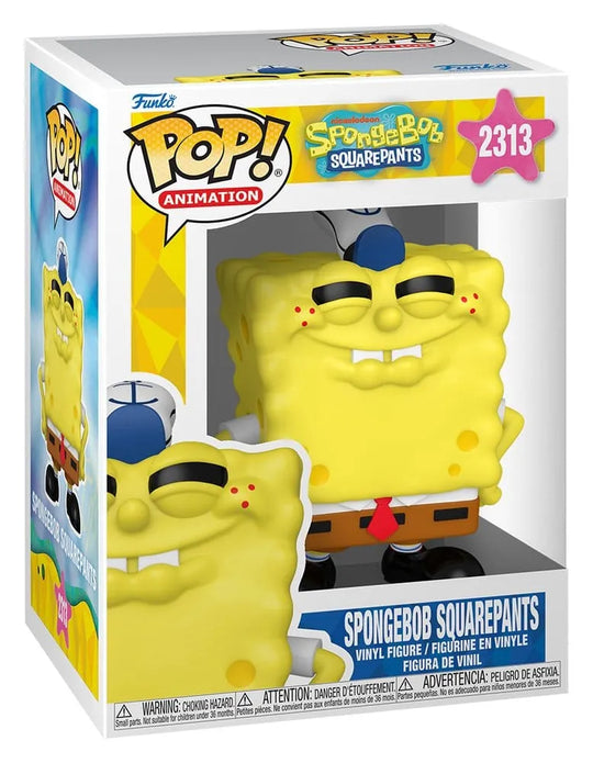 SpongeBob Schwammkopf POP! Animation Vinyl Figur SpongeBob  9 cm