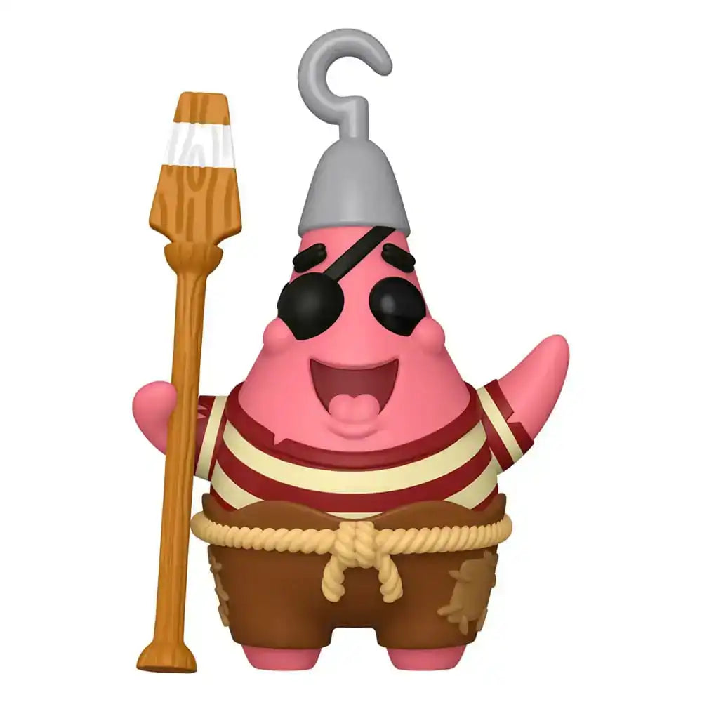 SpongeBob Schwammkopf POP! Vinyl Figur Patrick Star (Pirate) 9 cm