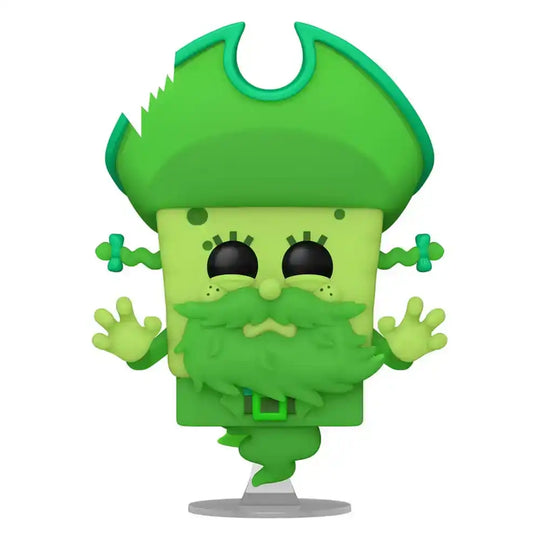 SpongeBob Schwammkopf POP! Vinyl Figur SpongeBob as the Flying Dutchman (Glow) 9 cm