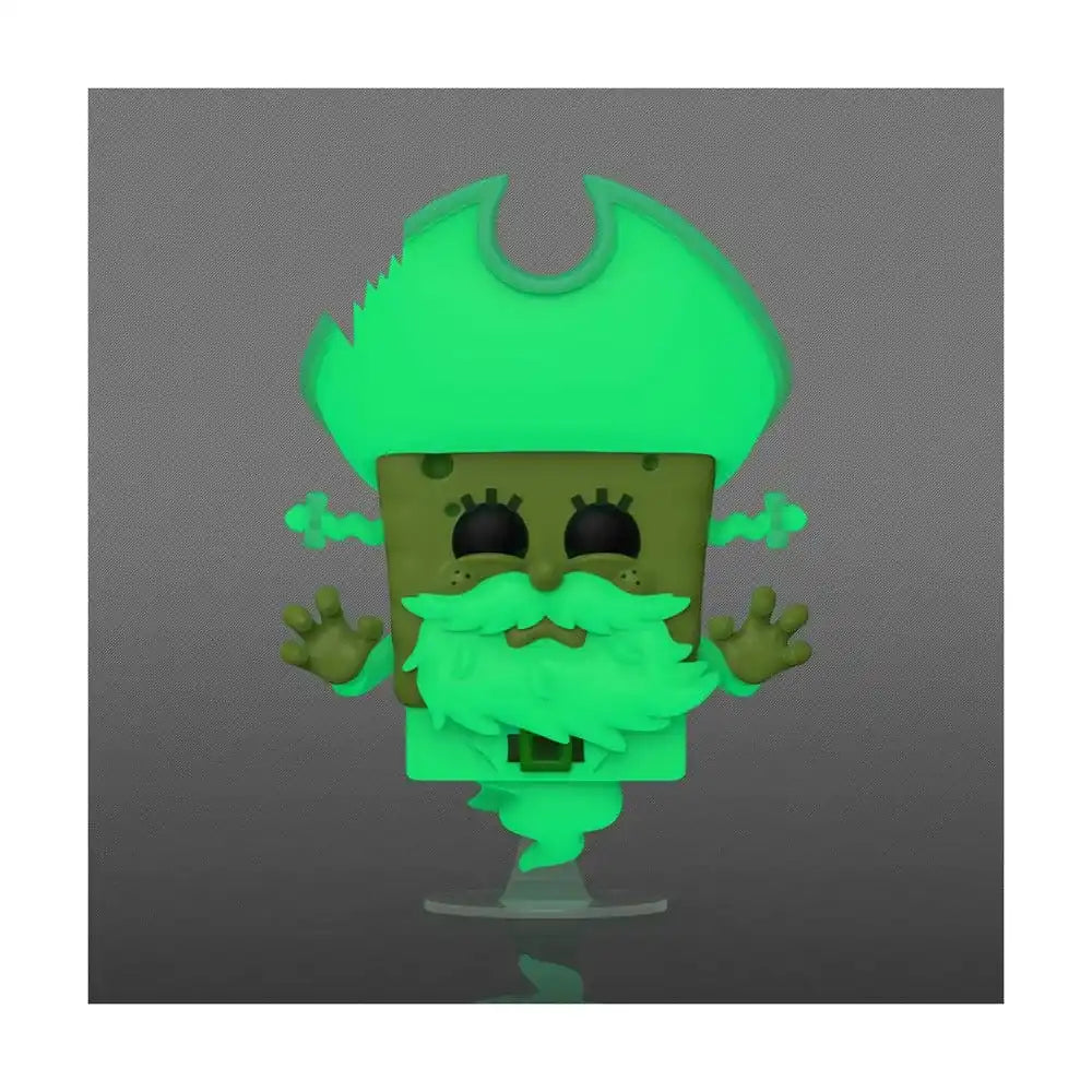 SpongeBob Schwammkopf POP! Vinyl Figur SpongeBob as the Flying Dutchman (Glow) 9 cm
