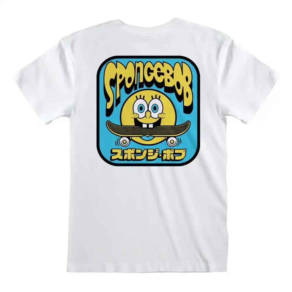 SpongeBob Schwammkopf T-Shirt Skater Sponge Größe XL - Smalltinytoystore