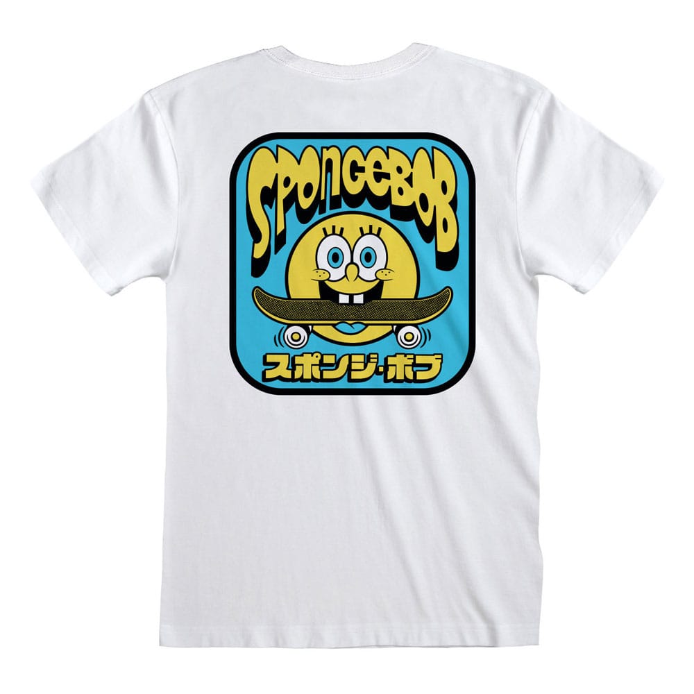 SpongeBob Schwammkopf T-Shirt Skater Sponge Größe XL - Smalltinytoystore