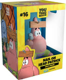 SpongeBob Schwammkopf Vinyl Figur Nail on Head Patrick 10 cm - Smalltinytoystore