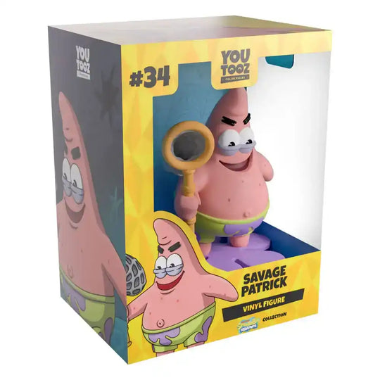 SpongeBob Schwammkopf Vinyl Figur Savage Patrick 11 cm