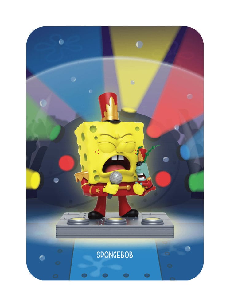 SpongeBob SquarePants: Band Geeks Series 4 inch Vinyl Blind Box Display (6) - Smalltinytoystore