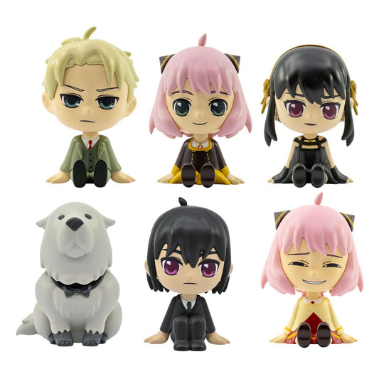 Spy x Family Bobble Hero Wackelkopf-Figuren (Window Box Ver.) 6 cm Display (12) - Smalltinytoystore