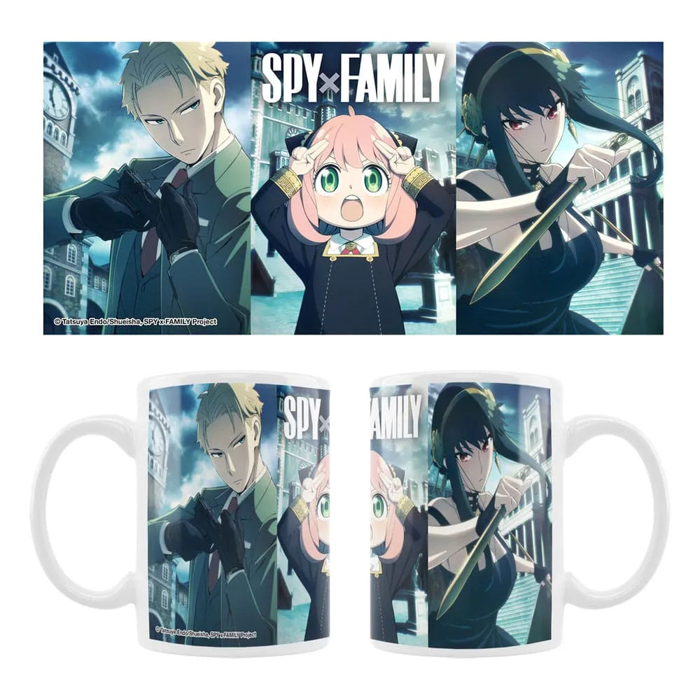 Spy x Family Keramiktasse Loid & Anya & Yor - Smalltinytoystore
