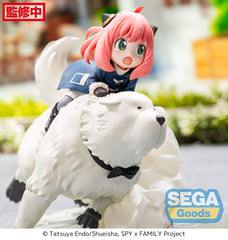 Spy x Family Luminasta PVC Statue Anya Forger & Bond Forger Mission Extend 16 cm - Smalltinytoystore