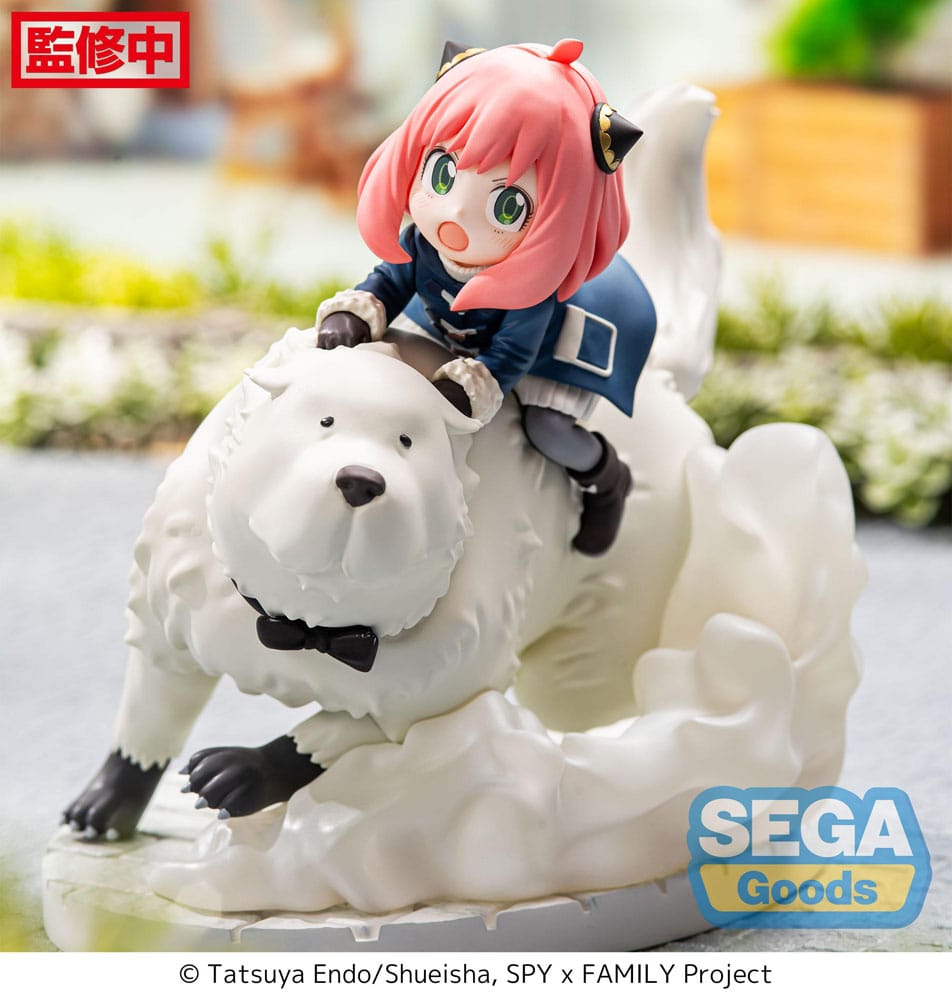 Spy x Family Luminasta PVC Statue Anya Forger & Bond Forger Mission Extend 16 cm - Smalltinytoystore