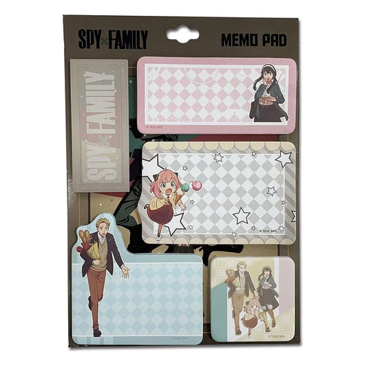 Spy x Family Notizzettel Set Forger Family - Smalltinytoystore