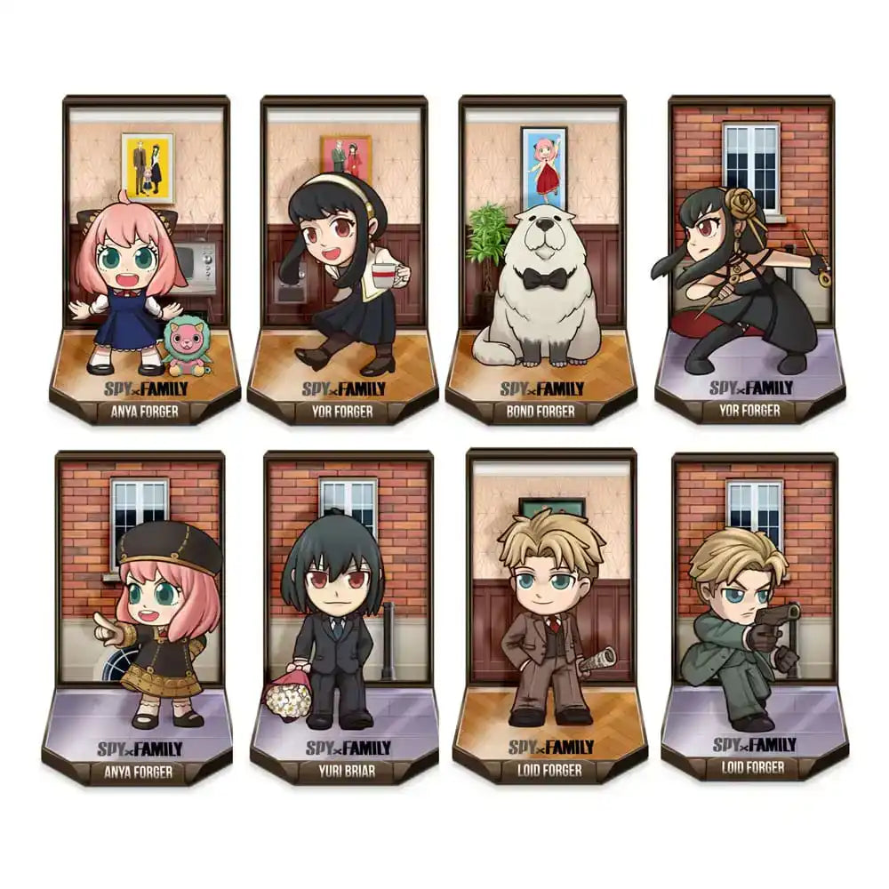 Spy x Family Secret Capsule Minifiguren 11 cm Display (12) - Smalltinytoystore