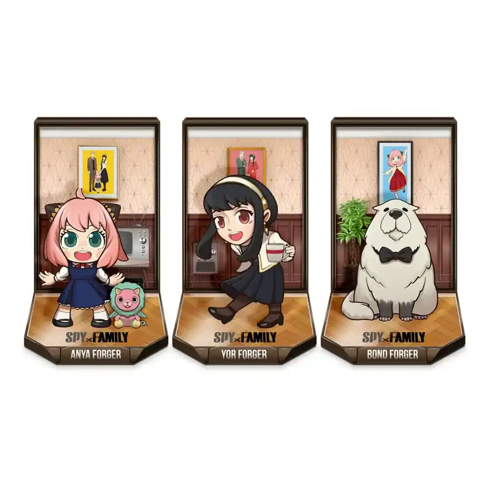 Spy x Family Secret Capsule Minifiguren 11 cm Display (12) - Smalltinytoystore