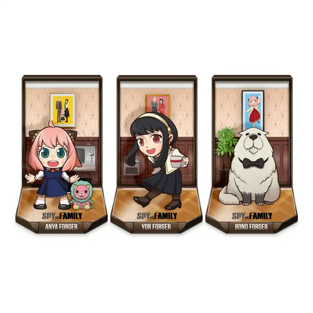 Spy x Family Secret Capsule Minifiguren 11 cm Display (12) - Smalltinytoystore