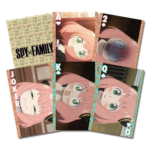 Spy x Family Spielkarten Anya Facial Expressions - Smalltinytoystore