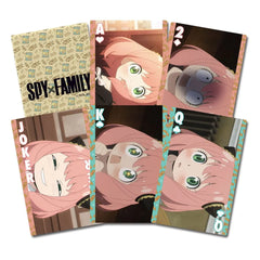 Spy x Family Spielkarten Anya Facial Expressions - Smalltinytoystore