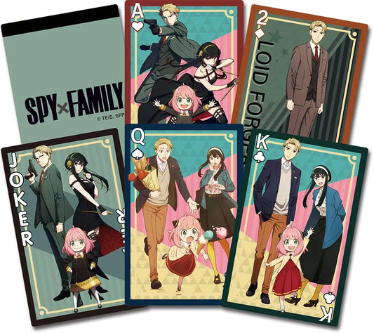 Spy x Family Spielkarten Forger Family - Smalltinytoystore