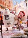 Spy x Family The Movie: Code White SHIBUYA SCRAMBLE FIGURE PVC Statue 1/7 Anya Forger & Bond Forger 20 cm - Smalltinytoystore