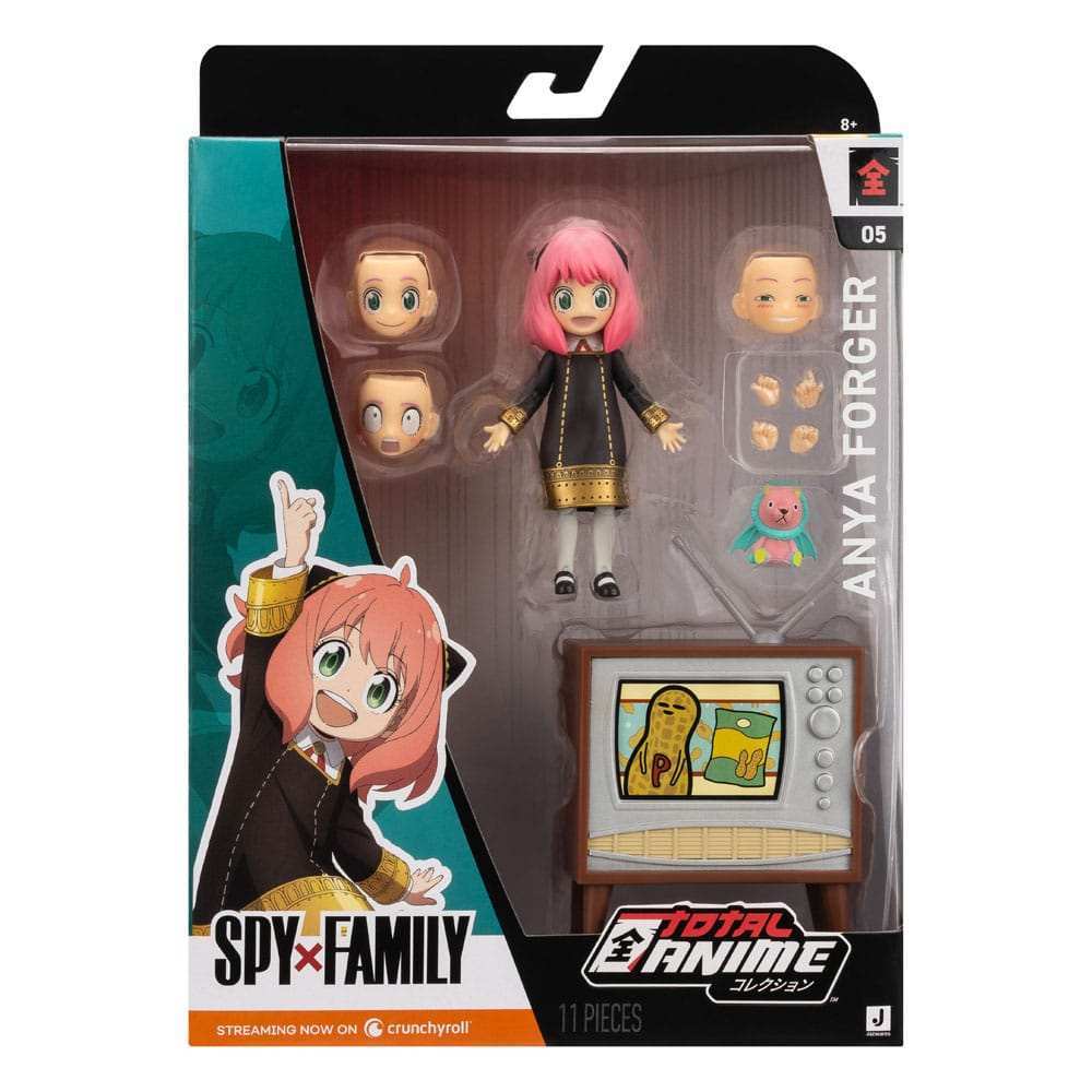 Spy x Family Total Anime Actionfigur Anya Forger 11 cm - Smalltinytoystore