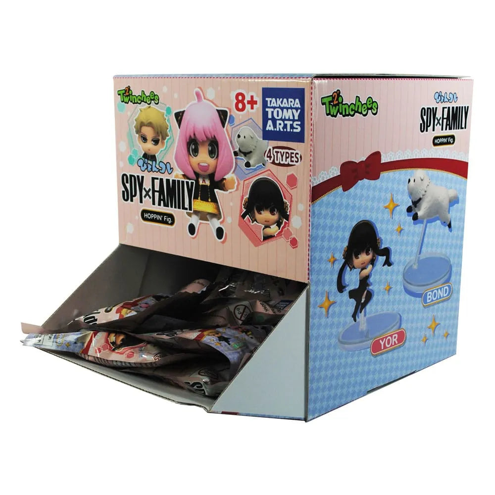 Spy x Family Twinchees Minifiguren Hoppin' 5 cm Display (24) - Smalltinytoystore