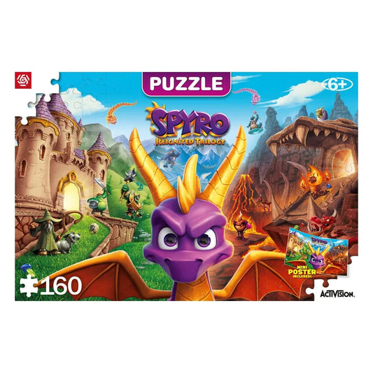 Spyro Reignited Trilogy Kids Puzzle (160 Teile) - Smalltinytoystore