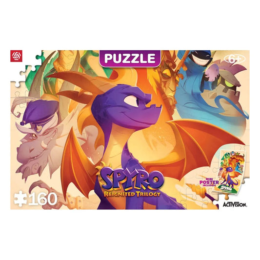 Spyro Reignited Trilogy Kids Puzzle Heroes (160 Teile) - Smalltinytoystore
