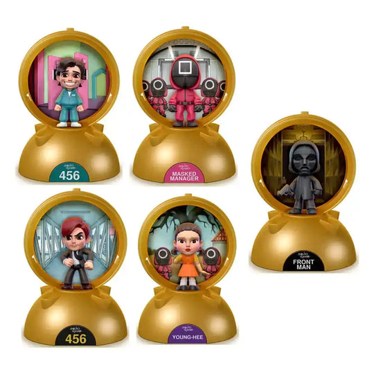Squid Game Capsule Spardosen Sortiment (6) - Smalltinytoystore