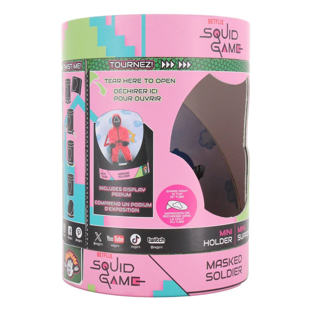 Squid Game Holdems Mini-Halter Triangle Guard 10 cm - Smalltinytoystore
